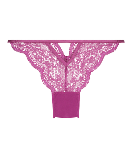 Slip br&eacute;silien Isabelle, Violet