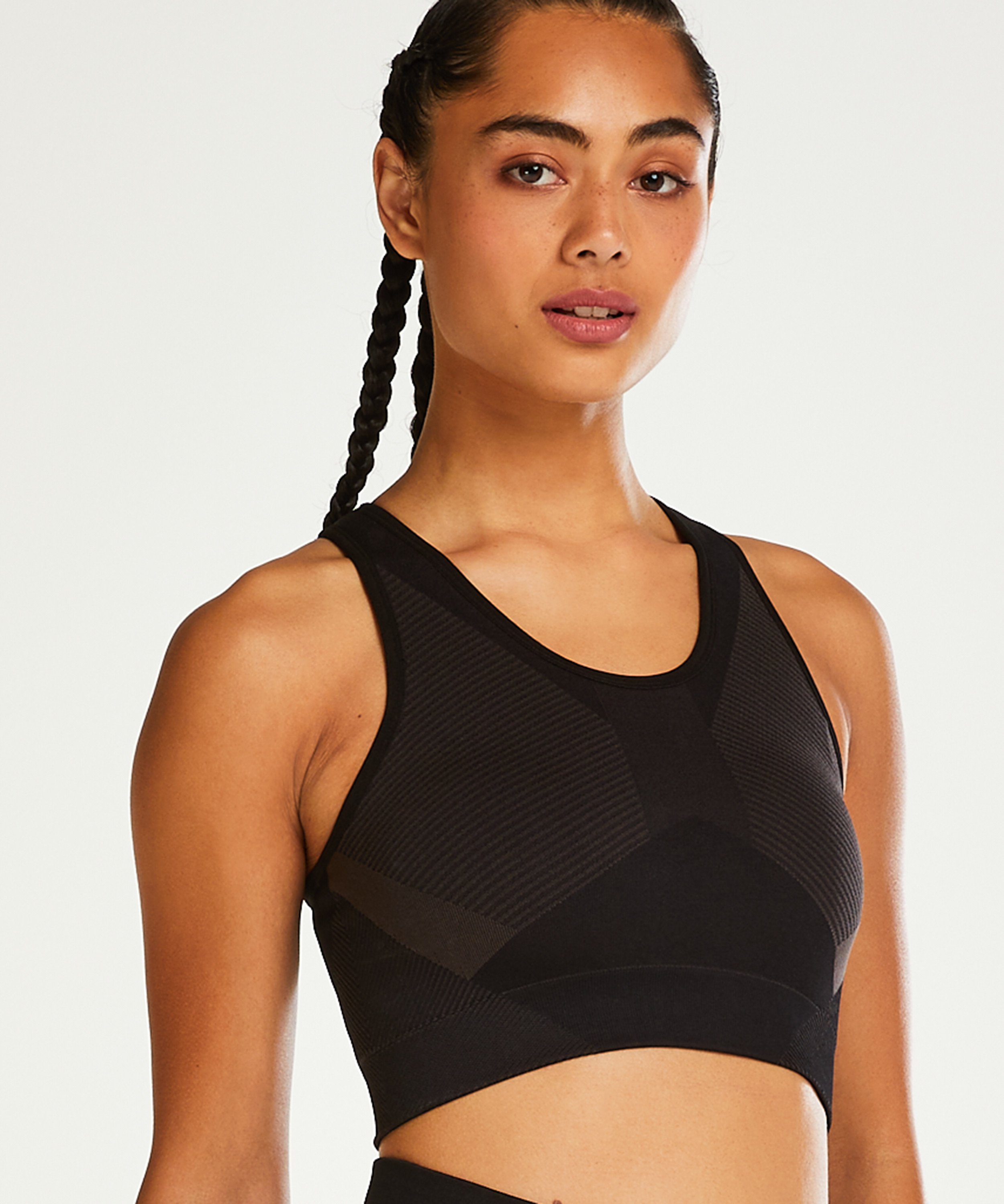 Soutien-gorge de sport HKMX The Motion Level 2, Noir, main