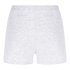 Pointelle-Shorts, Grau