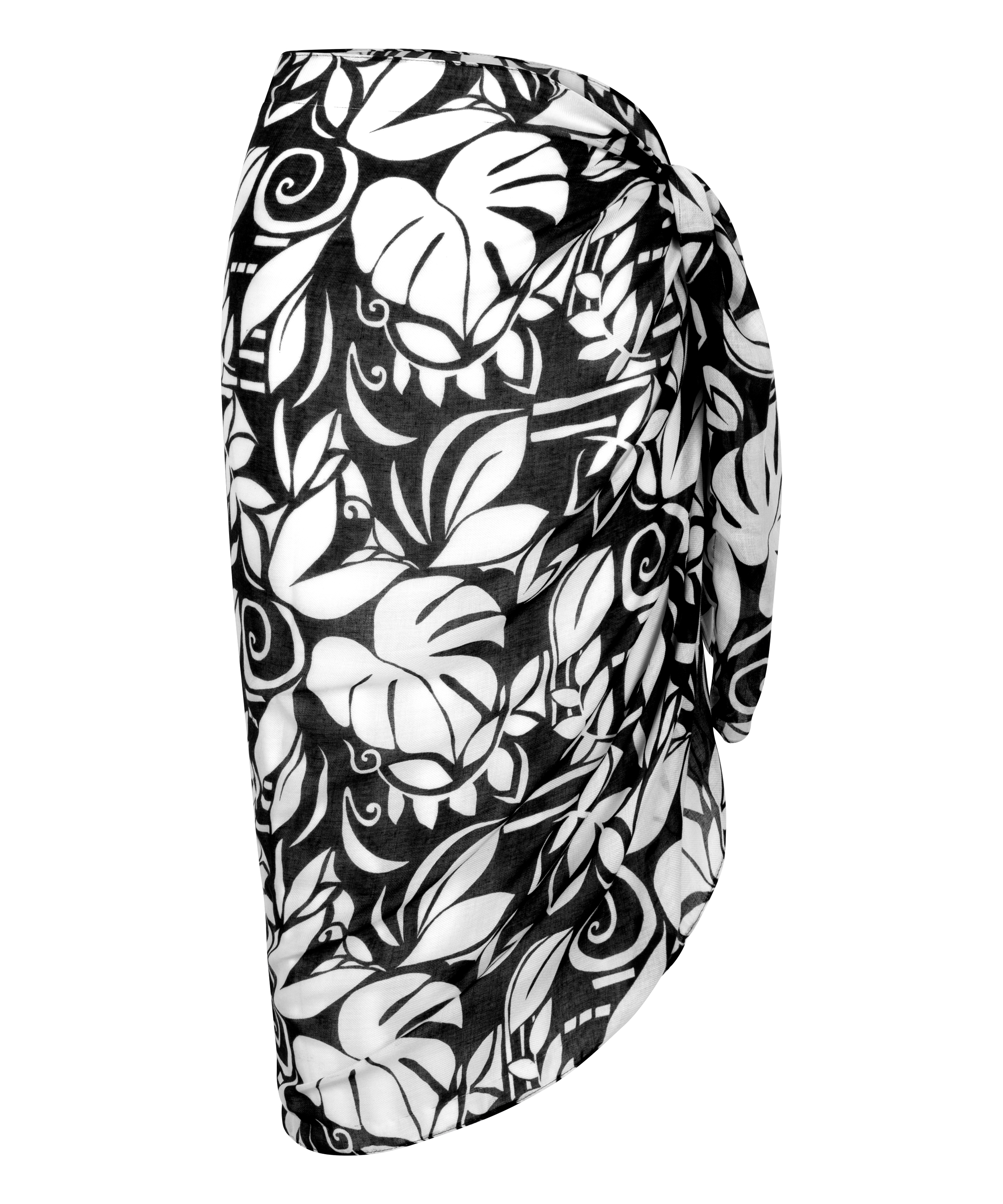 Mauritius Midi-Pareo, Schwarz, main