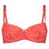 Soutien-gorge &agrave; armatures pr&eacute;form&eacute; Theresa, Rouge