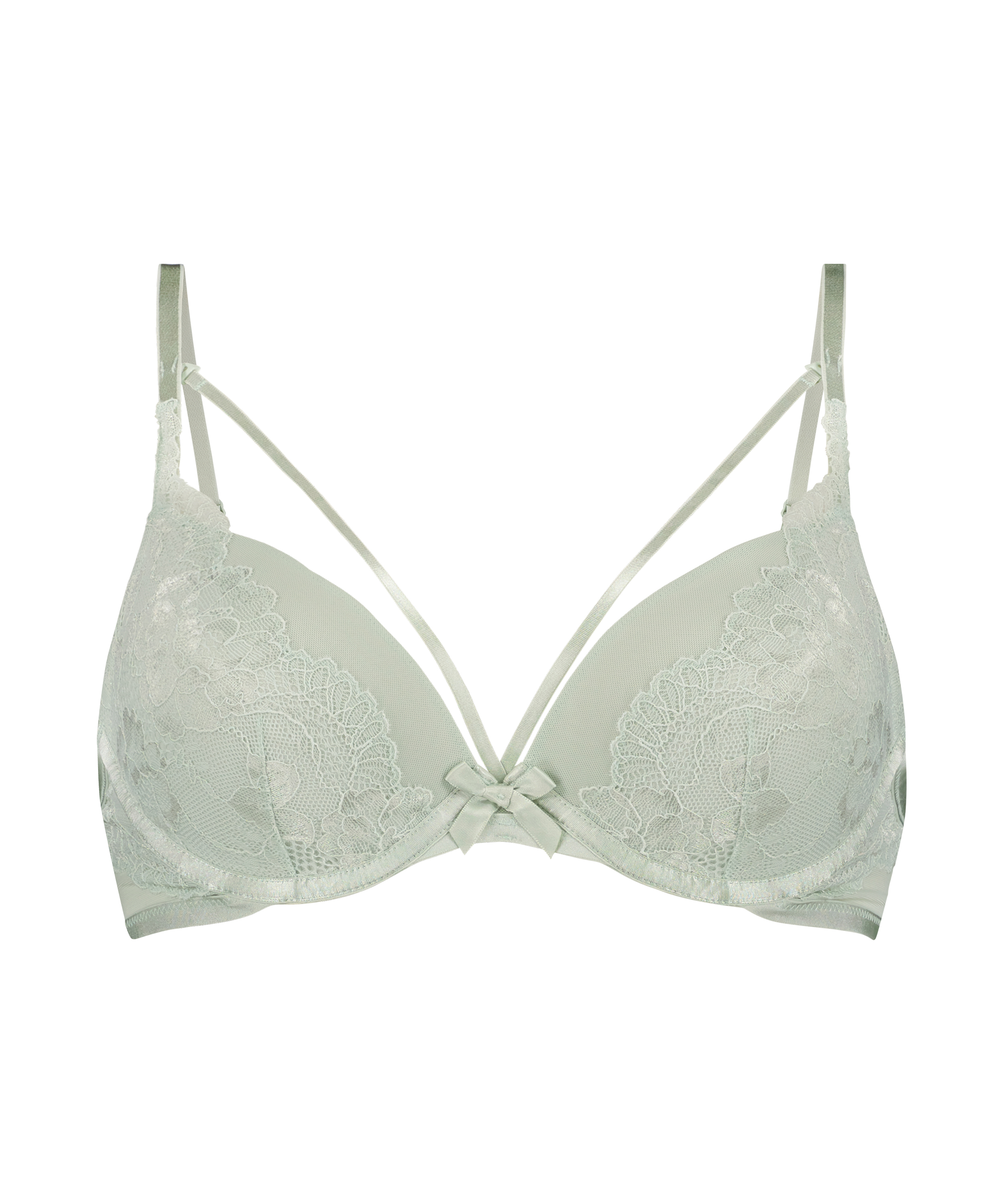 Soutien-gorge pr&eacute;form&eacute; &agrave; armatures Meghan, Vert, main