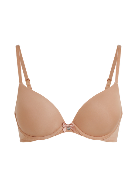 Soutien-gorge à armatures préformé Plunge, Marron