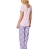 Pyjama pants Fem pants Flower, Bleu