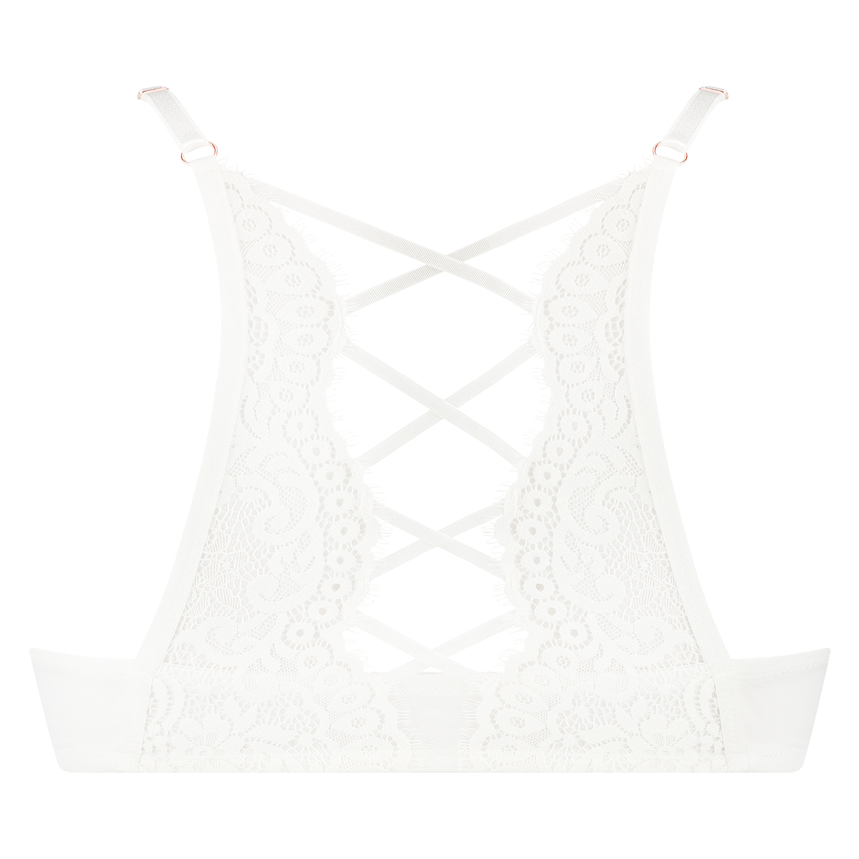 Soutien-gorge à armatures préformé push-up Cardi, Blanc, main