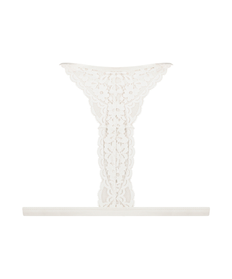 Vorgeformter Triangel-Bralette Rose, Wei&szlig;