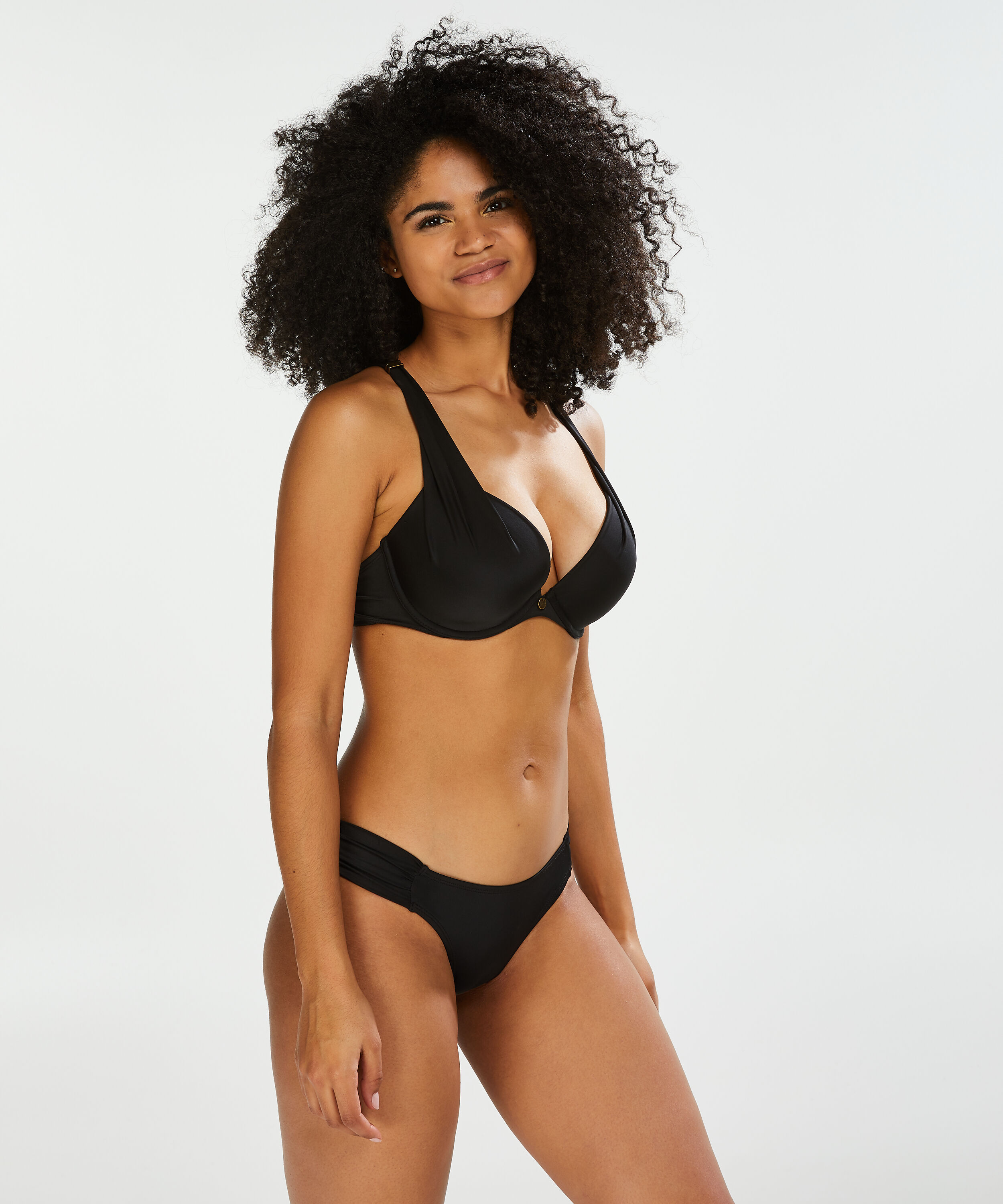Slip de Bikini Rio Sunset Dream, Noir