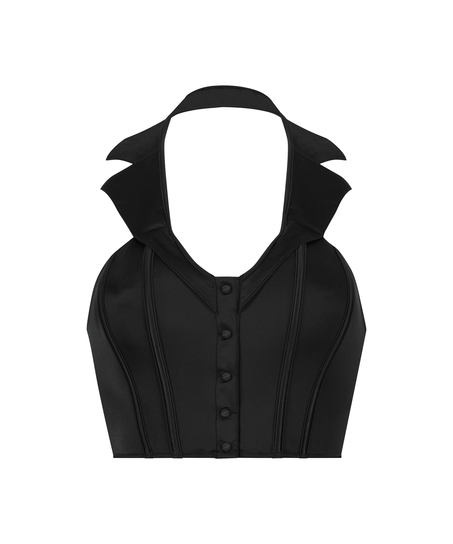 Bralette Bridget Bunny, Schwarz