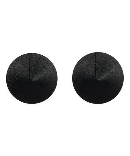 Blickdichte Nipple-Covers, Schwarz