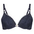 Soutien-gorge &agrave; armatures pr&eacute;form&eacute; push-up Maya, Bleu