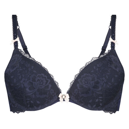 Soutien-gorge &agrave; armatures pr&eacute;form&eacute; push-up Maya, Bleu