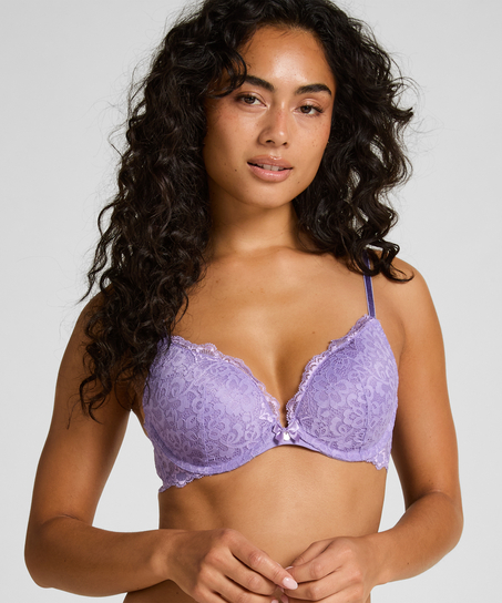 Soutien-gorge à armatures préformé push-up Marine, Violet