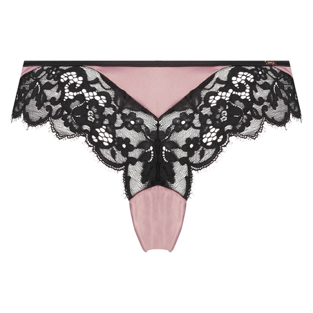 Slip brésilien Poppy, Noir