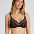 Unwattierter Bügel-BH Lily, Schwarz