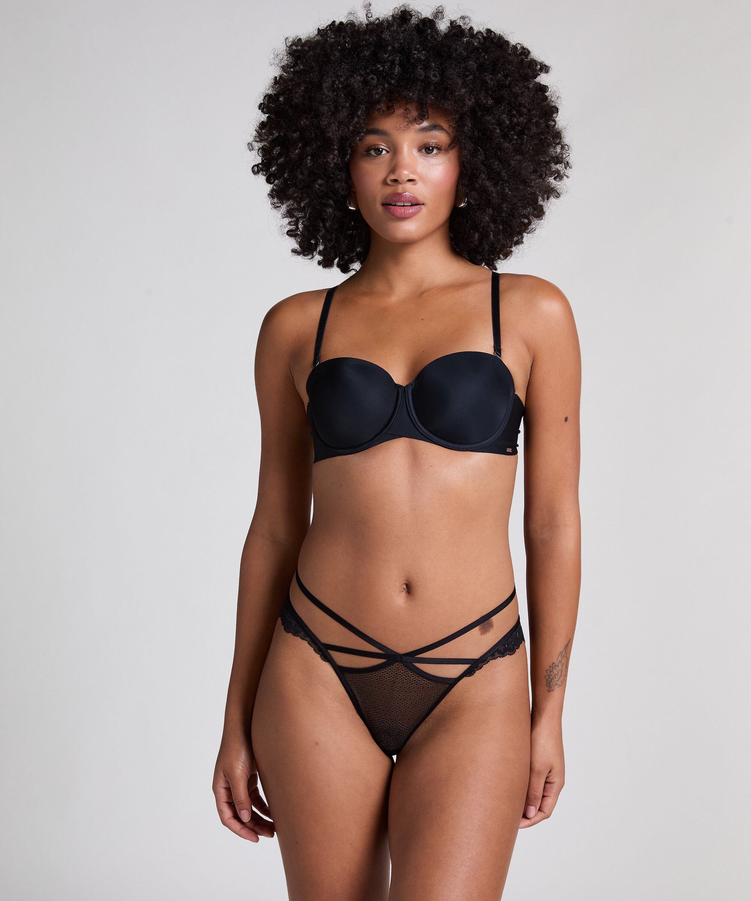 Culotte brésilienne Joy Fancy Mini, Noir