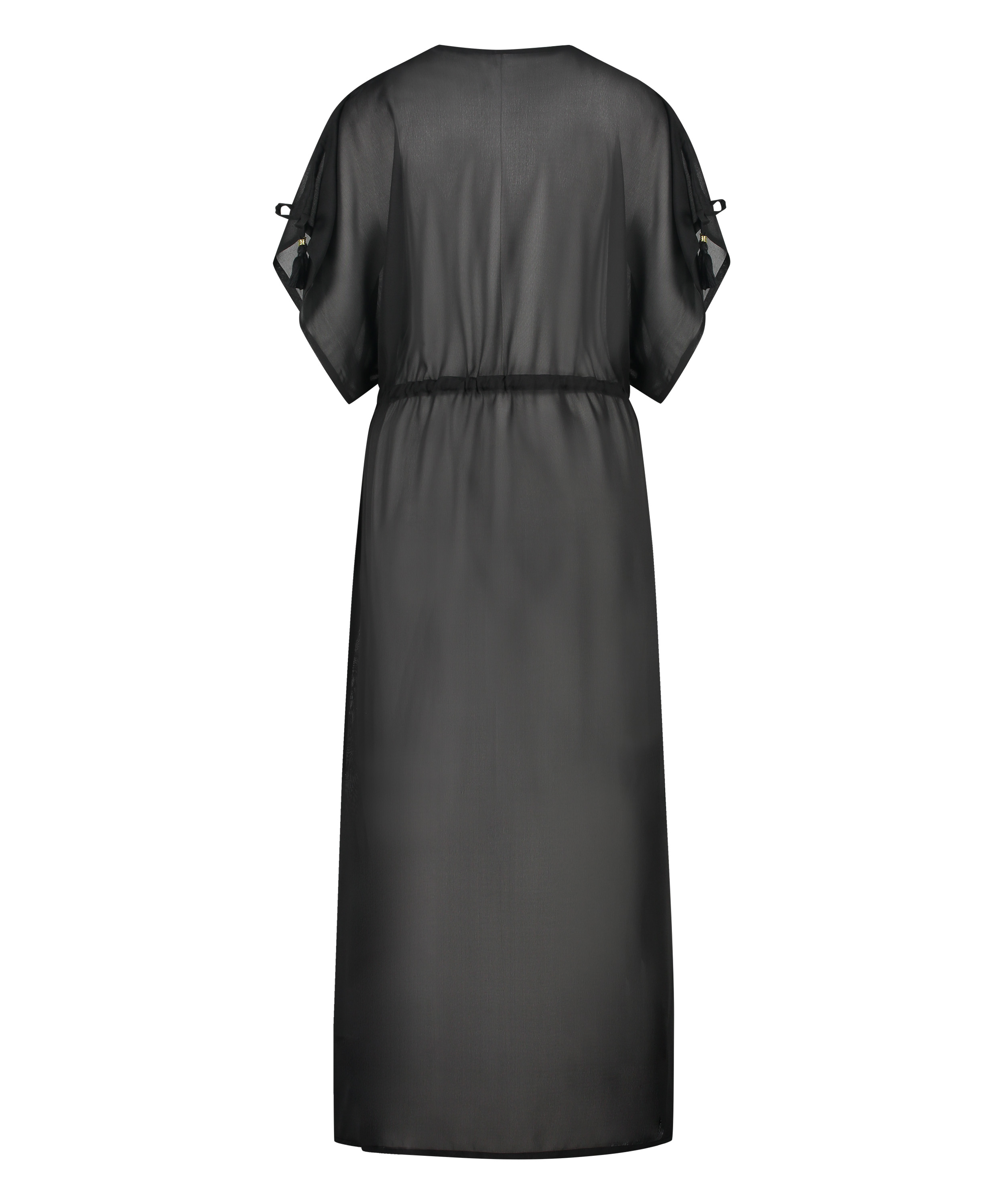 Sheer Kimono, Schwarz, main