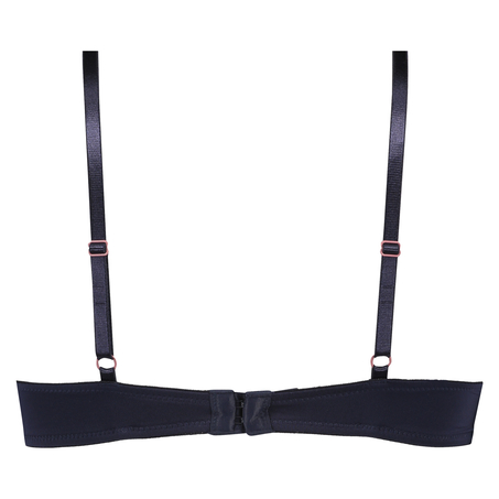 Vorgeformter B&uuml;gel-BH Plunge, Blau