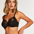 Soutien-gorge &agrave; armatures non-pr&eacute;form&eacute; Margot, Noir