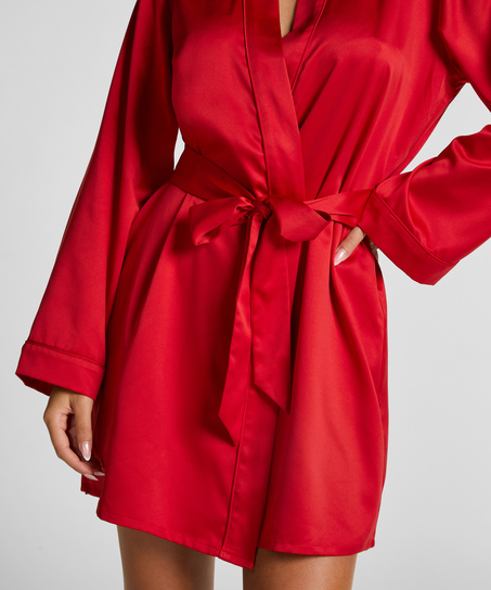 Kimono Satin, Rouge