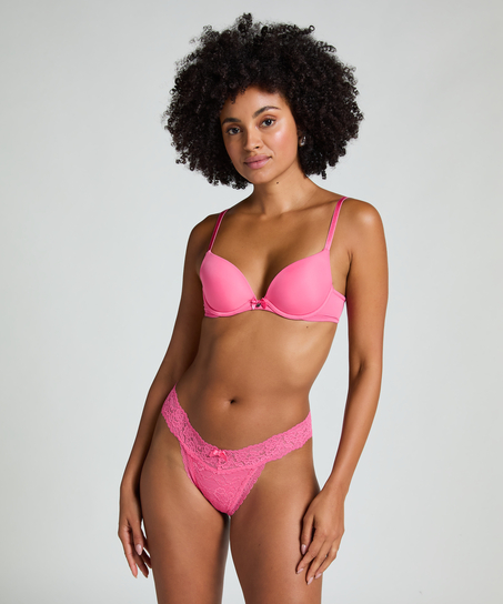 Extra Tief sitzender String Madison, Rose
