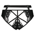Slip brésilien ouvert Venus, Noir