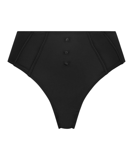 Slip br&eacute;silien Bridget Bunny, Noir