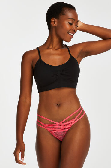 Hunkemöller Tanga string Phoenix Rouge