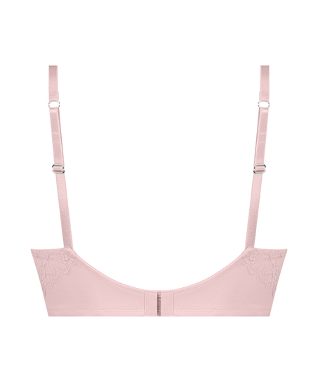 Soutien-gorge à armatures préformé longline Andrea, Rose