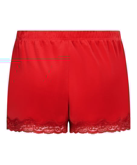 Samit-Spitzen-Short, Rot