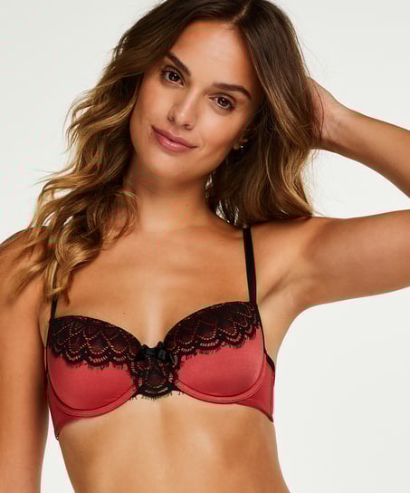 Soutien-gorge à armatures préformé Lina, Rouge