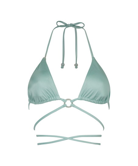 Triangel-Bikinioberteil Sydney, Blau