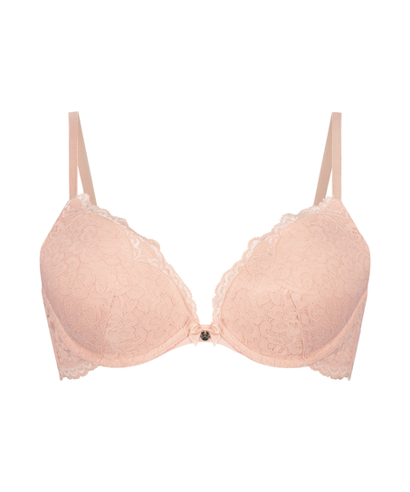 Soutien-gorge à armatures préformé push-up Marine, Rose