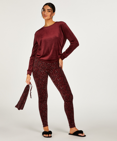 Pyjama avec sac, Violet