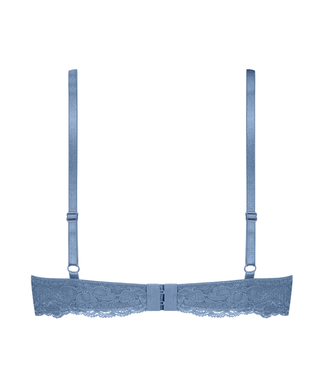 Vorgeformter Push-up-Bügel-BH Marine, Blau