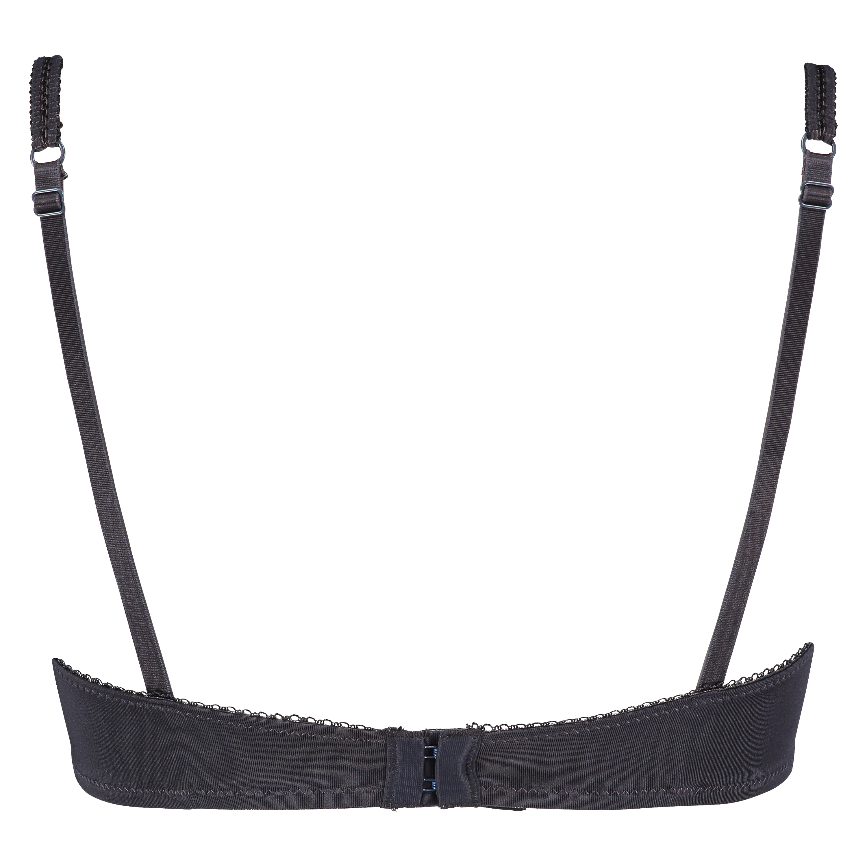 Vorgeformter Bügel-BH, Secret Lace, Kontrast, Grau, main