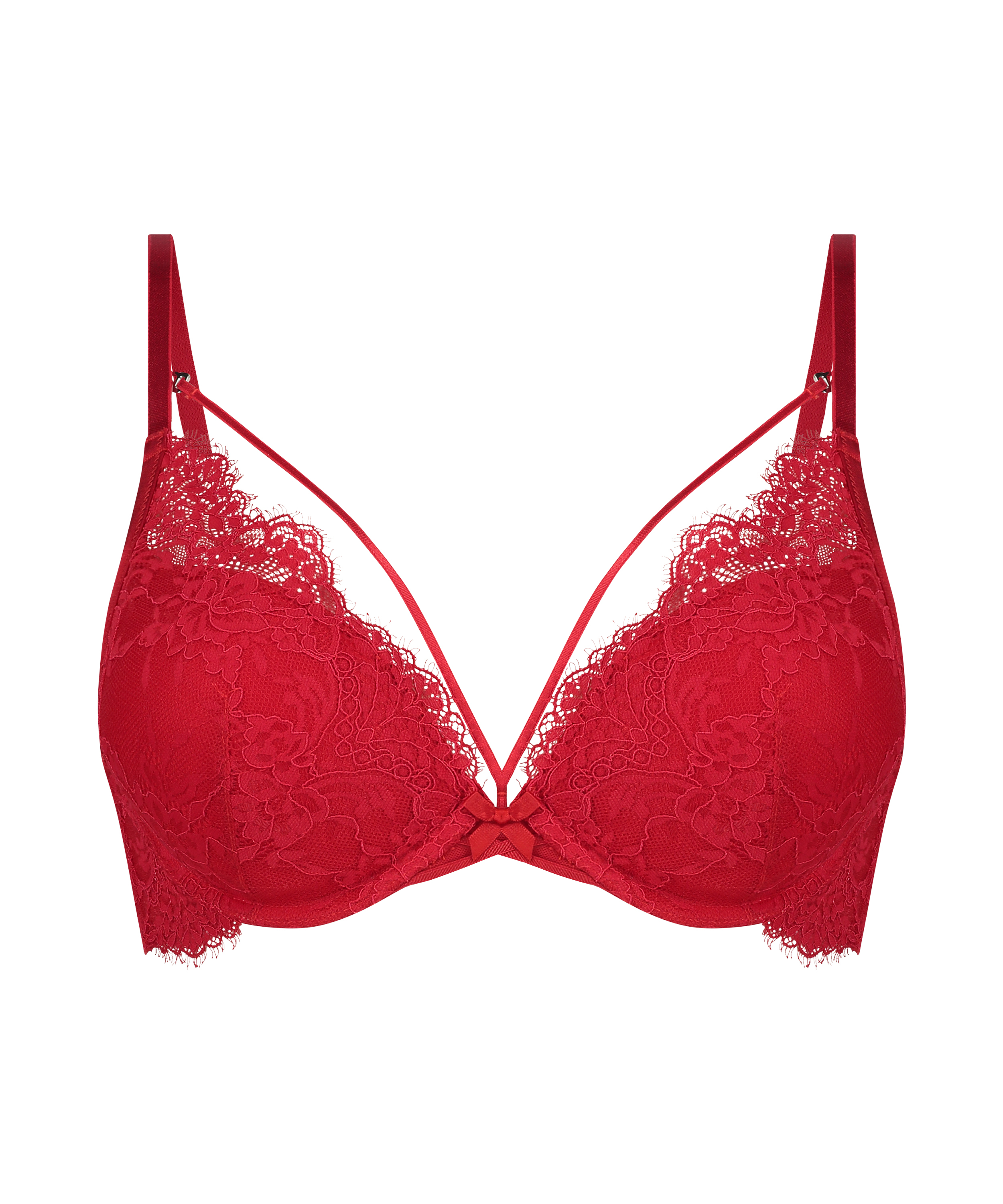 Soutien-gorge maximiseur à armatures préformé Arabella, Rouge, main