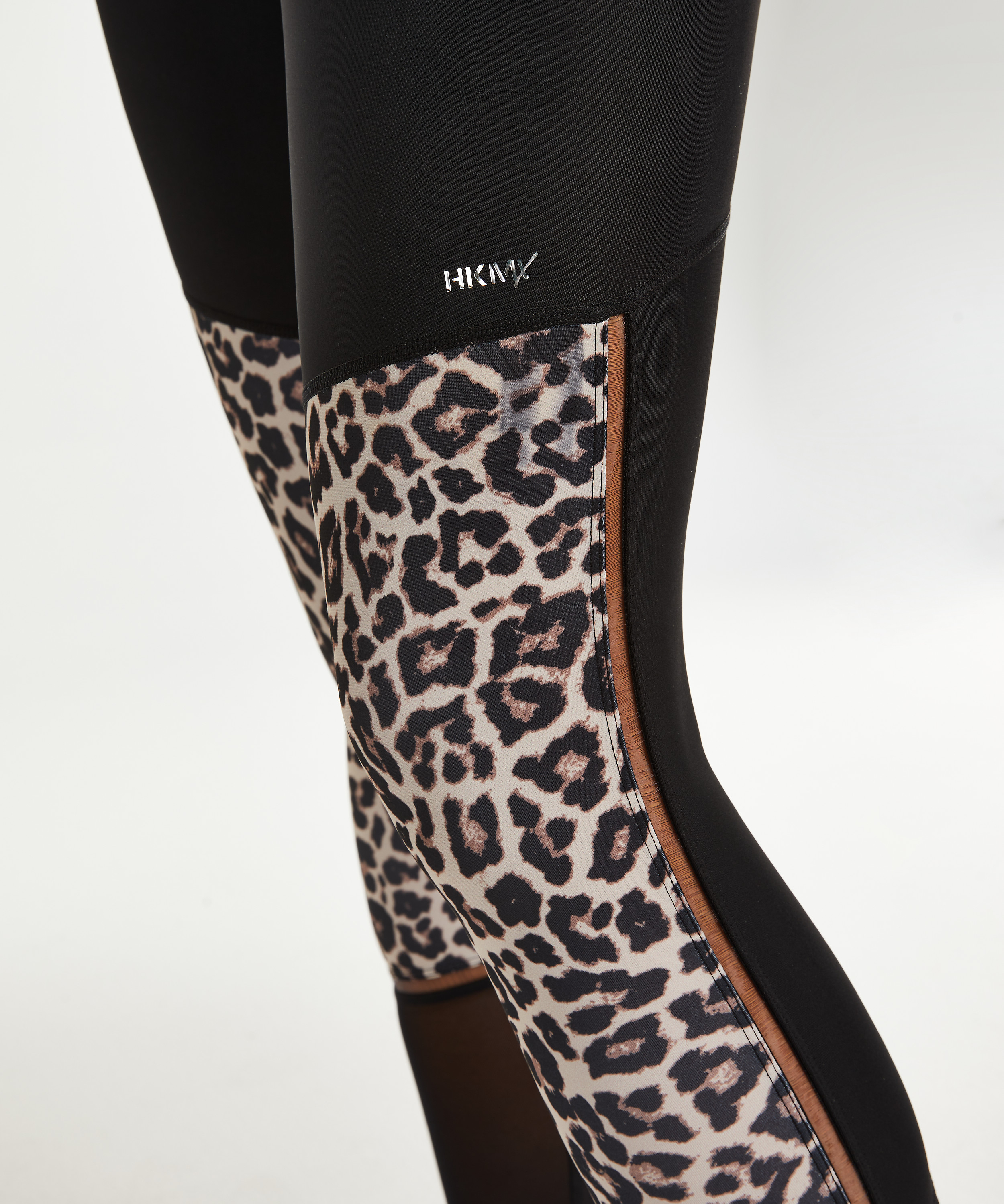 HKMX High Sports Sportlegging Leopard, Grau, main