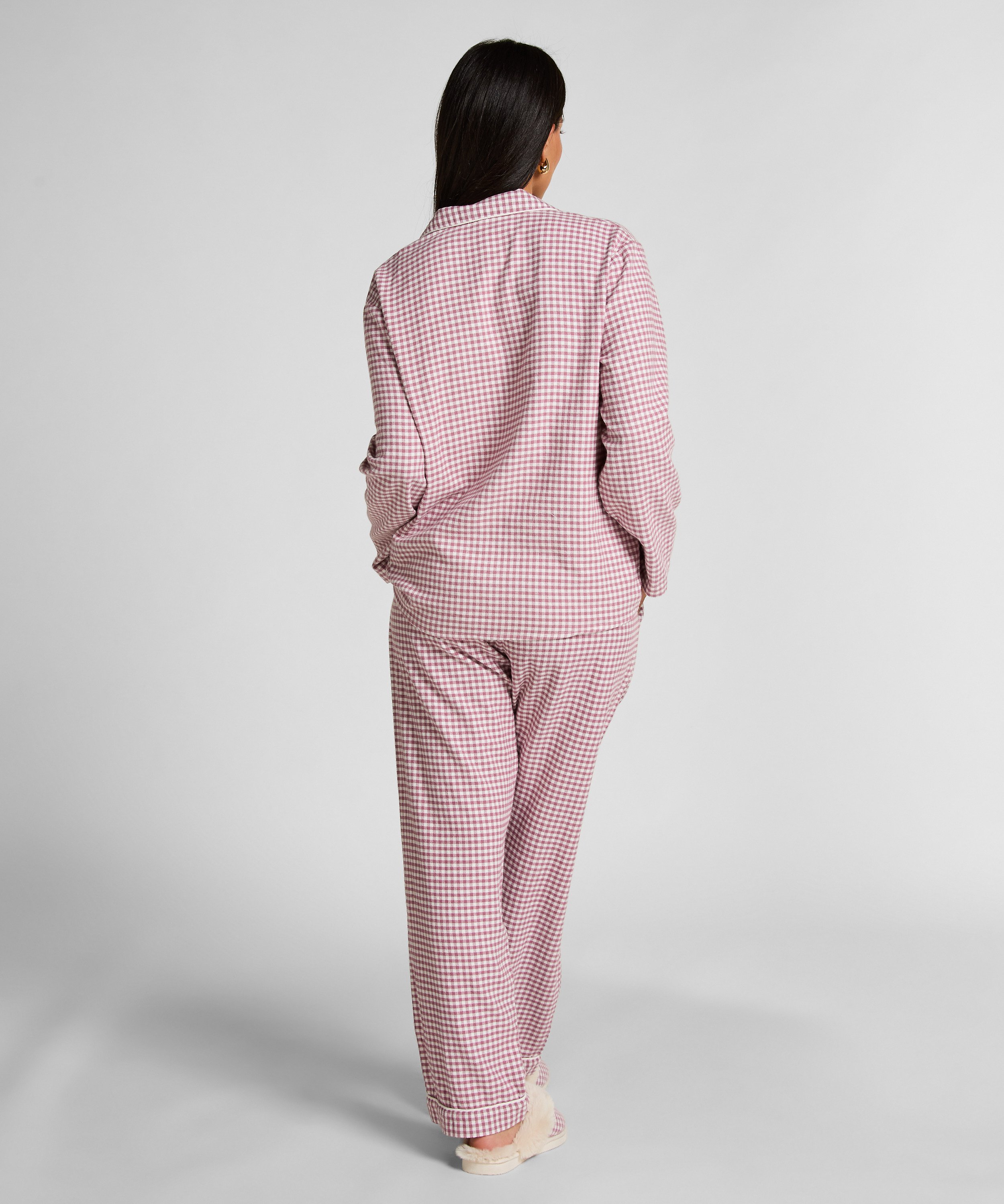 Pyjamatop Flanel Essentials, Lila, main