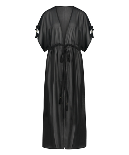 Sheer Kimono, Schwarz