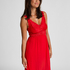 Slipdress Nora Lace, Rot