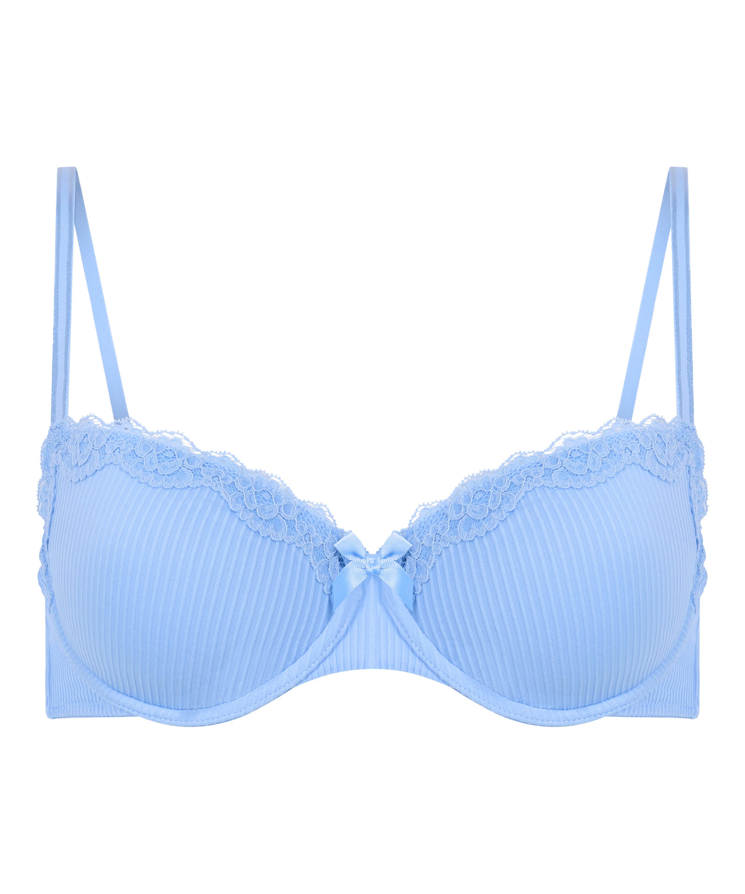 Soutien-gorge à armatures rembourré Lola, Bleu, main