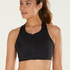 HKMX Soutien-gorge de sport The Pro Athlete Maintien niveau 3, Noir
