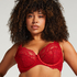 Soutien-gorge à armatures non-préformé Daisy, Rouge