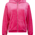 Hoodie Jacke Velours, Rose