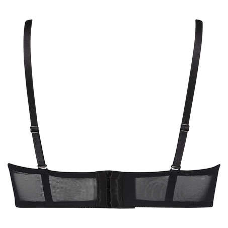 Soutien-gorge &agrave; armatures pr&eacute;form&eacute; sans bretelles Maya, Noir