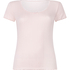 Pointelle-Top mit Spitze, Rose