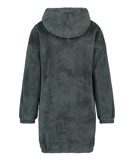 Robe snuggle polaire femme, Vert