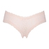 Slip br&eacute;silien V-shape mesh, Rose