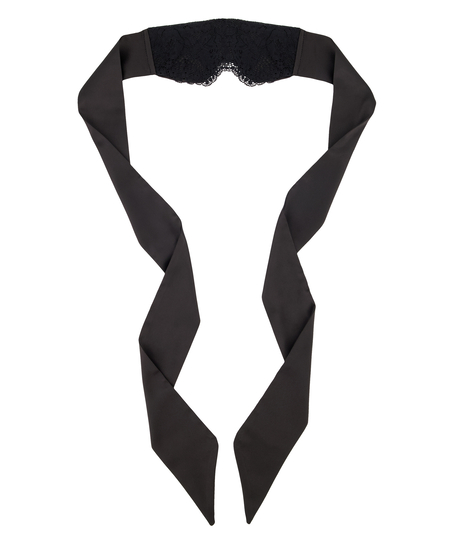 Augenbinde Private lace, Schwarz