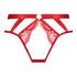 Brazilian-Slip mit Öffnung im Schritt Clementine, Rot
